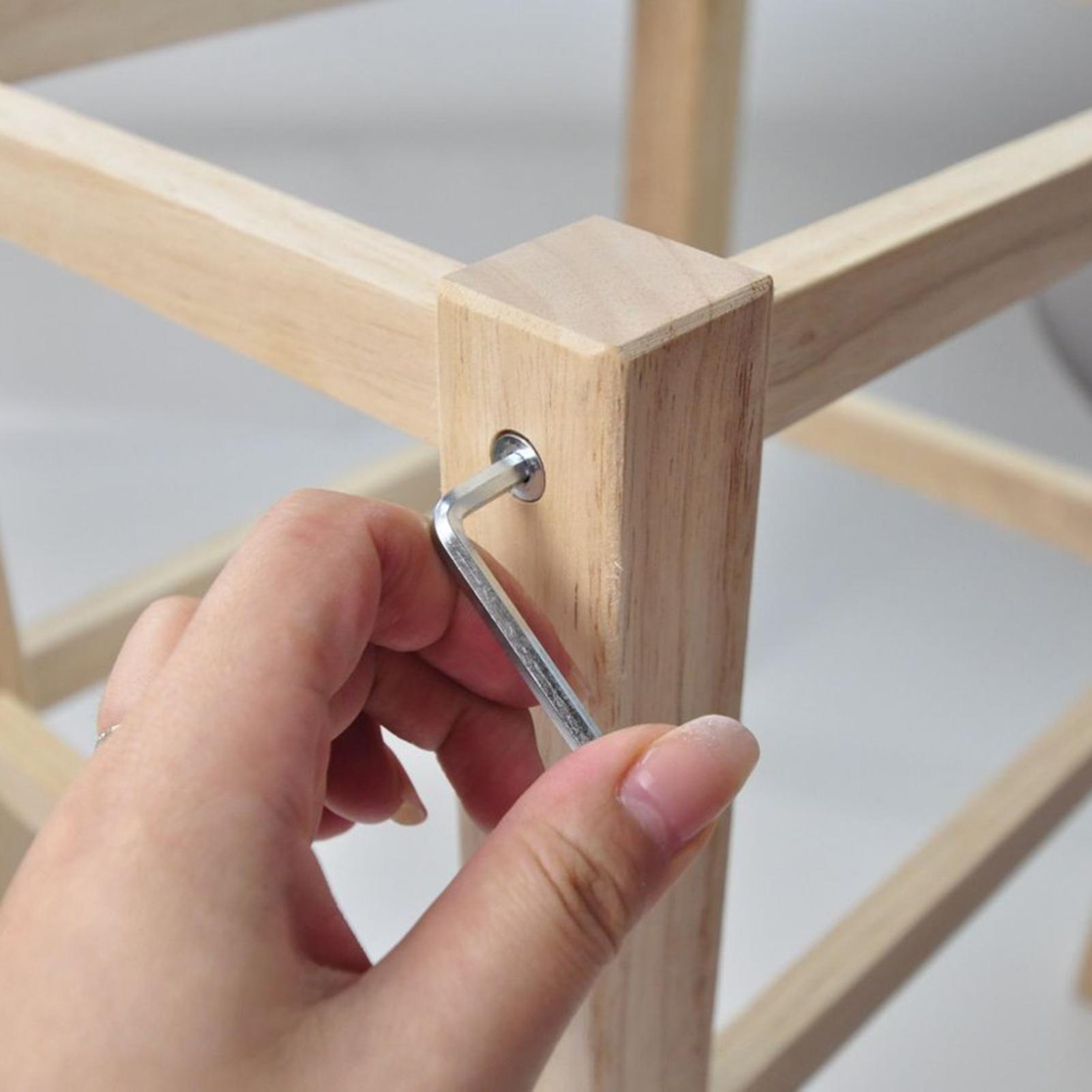 Woodworking Kits For Beginners - DIY Wood Footstool Frame Kit Educational