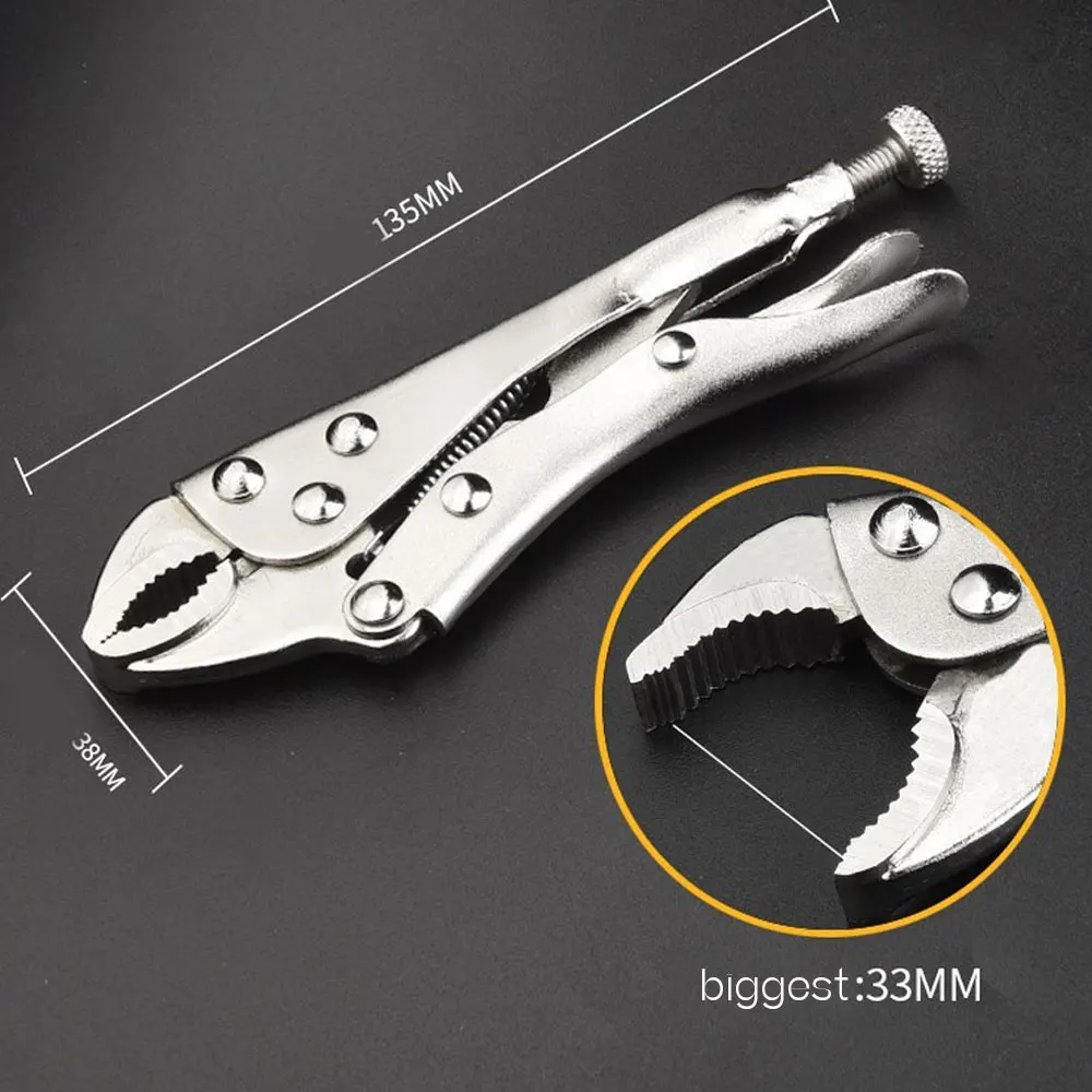 Woodworking Japanese - 5 inches Straight Jaw Lock Locking