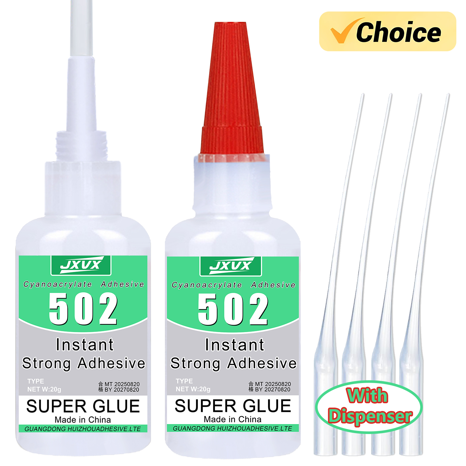 Woodworking Quick Glue - High Capacity Cyanoacrylate Adhesive 502 Super