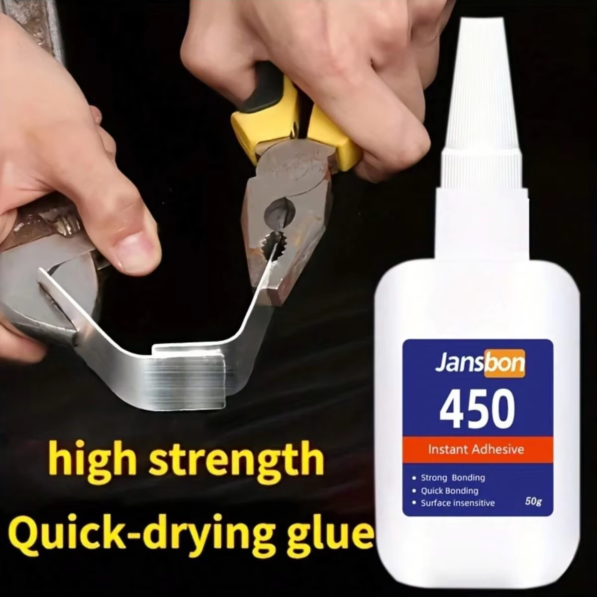Woodworking Quick Glue - 5Sec Super Glue Strong Bond for