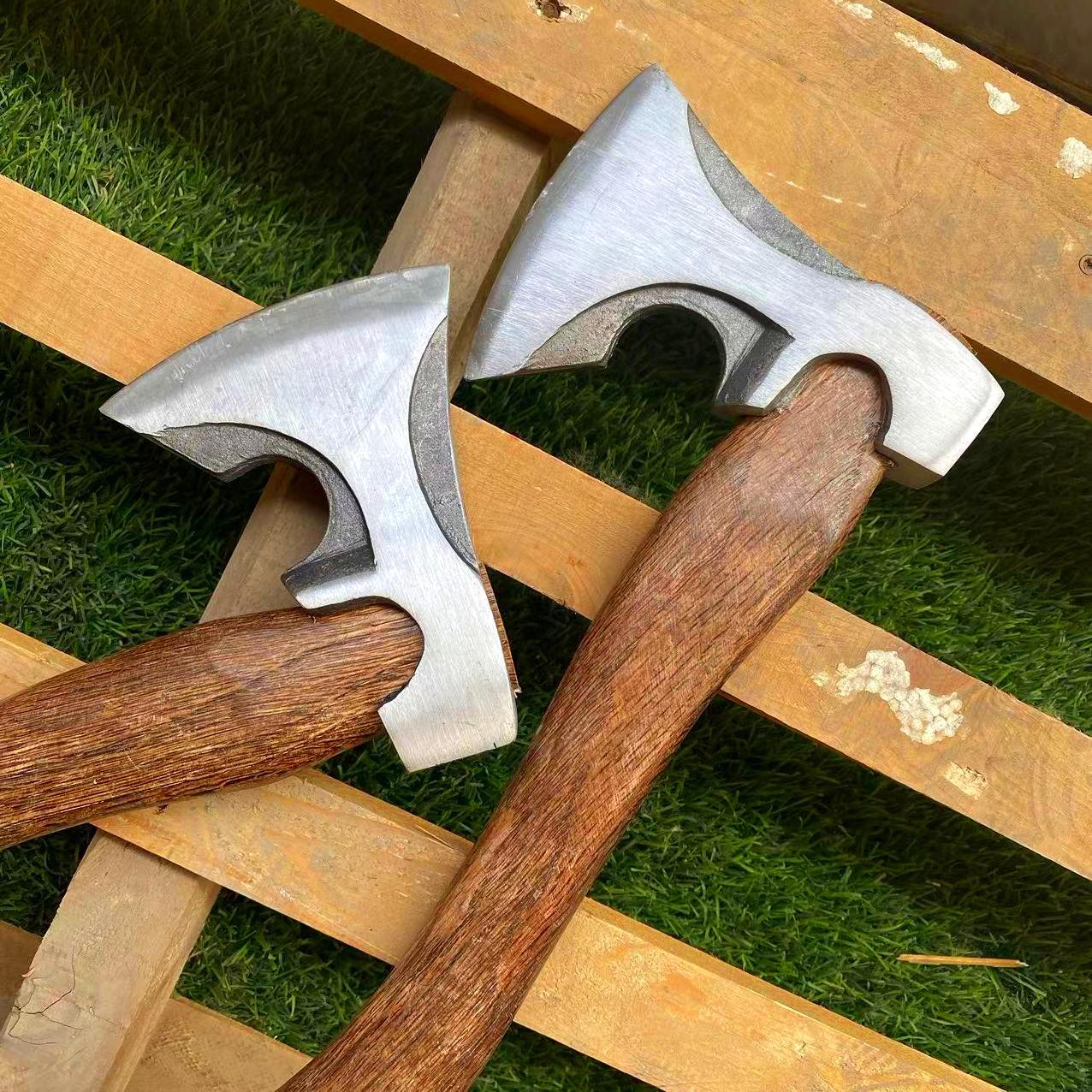 Woodworking Hatchet - Manganese Steel Russian T-actical axe Viking