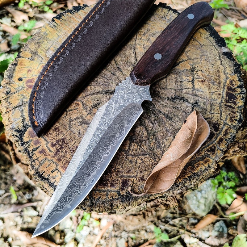 Woodworking Japanese - Damascus Steel Chef Knife, Household Slicer