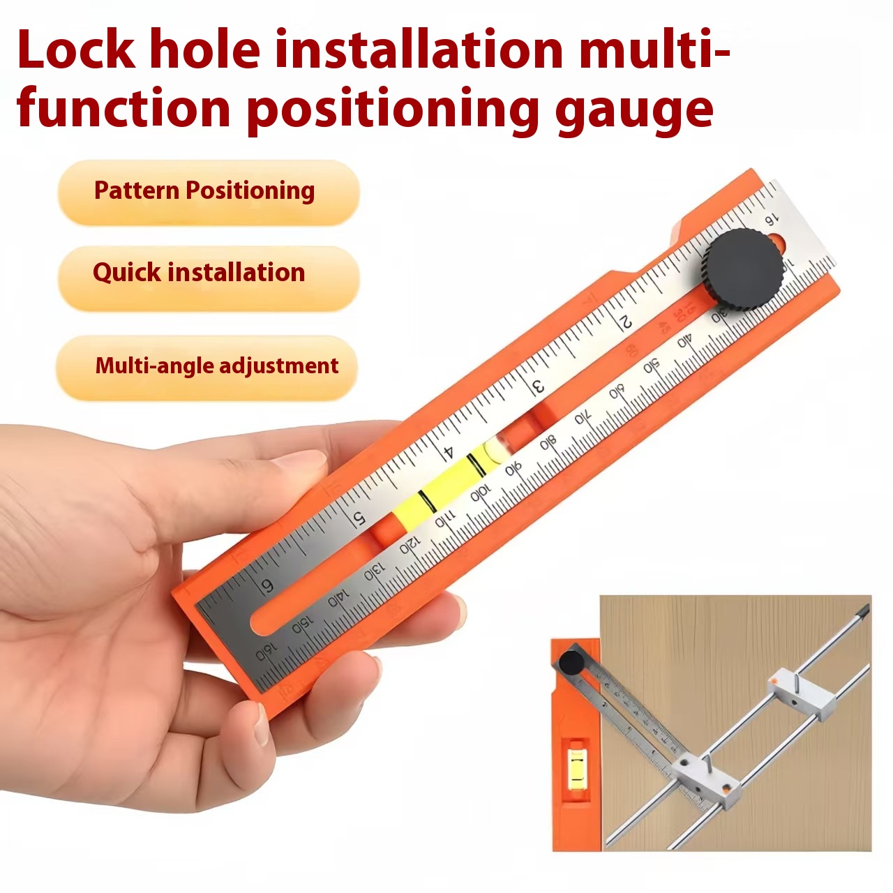 Multi-role Depth Measuring Rul - مراجعة Woodworking Basic Tools وسعره