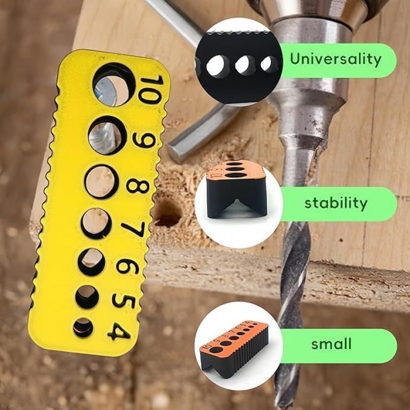 High-precision drilling guide  - مراجعة Woodworking Drill وسعره
