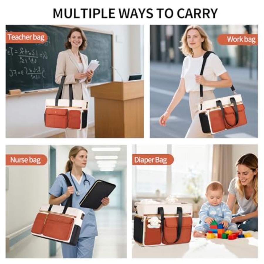 Teacher Tote Bag for Women 2Pc - مراجعة Woodworking Teacher وسعره