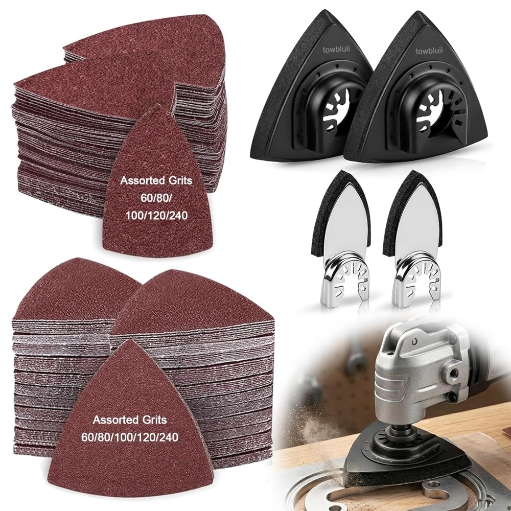 Multitool Sanding Pads for Det - مراجعة Woodworking Edge وسعره