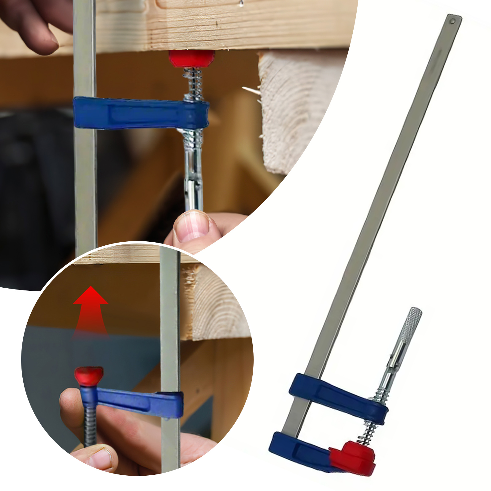 4pcs Wood Gluing Pipe Clamps s - مراجعة Woodworking Quick Clamps وسعره