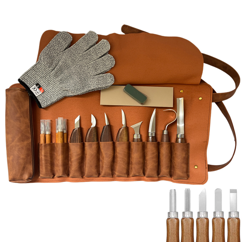 Wood Carving Kit Knife Set Woo - مراجعة Woodworking Kits For Beginners وسعره