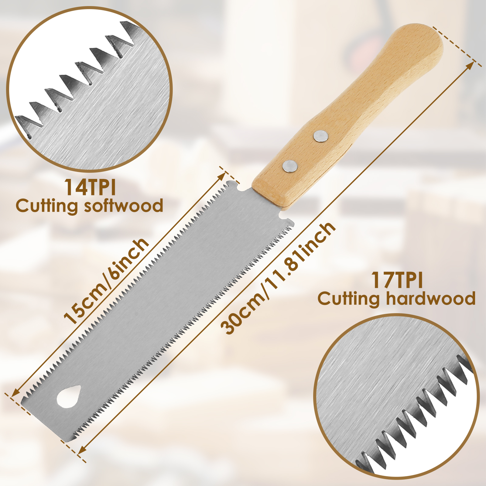 Professional Japanese Pullsaw  - مراجعة Woodworking Japanese وسعره