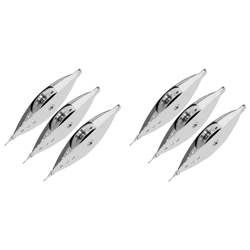 ABLG 6Pcs Silver Metal Tatting - مراجعة Woodworking Kits For Beginners وسعره