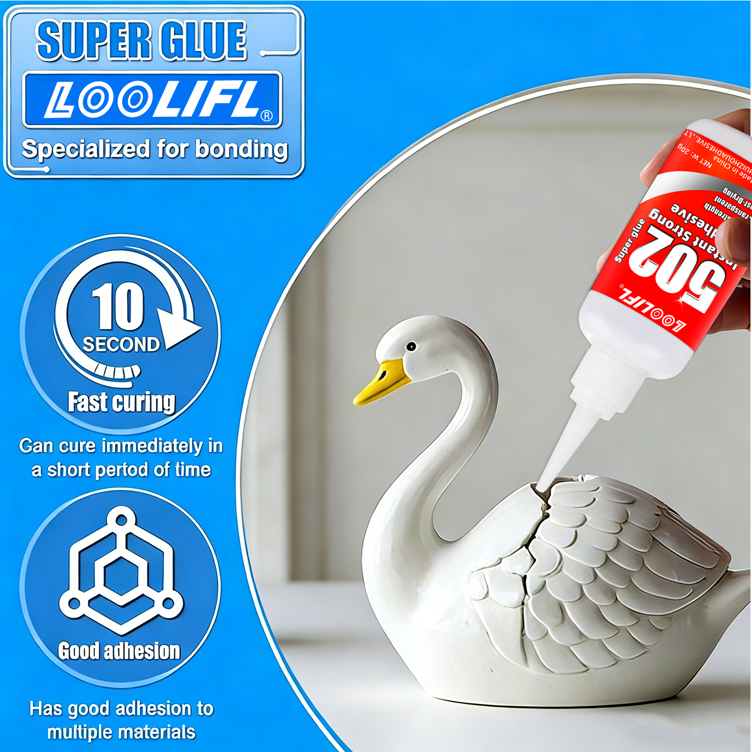 5-10pcs 502 Super Glue Instant - مراجعة Woodworking Quick Glue وسعره