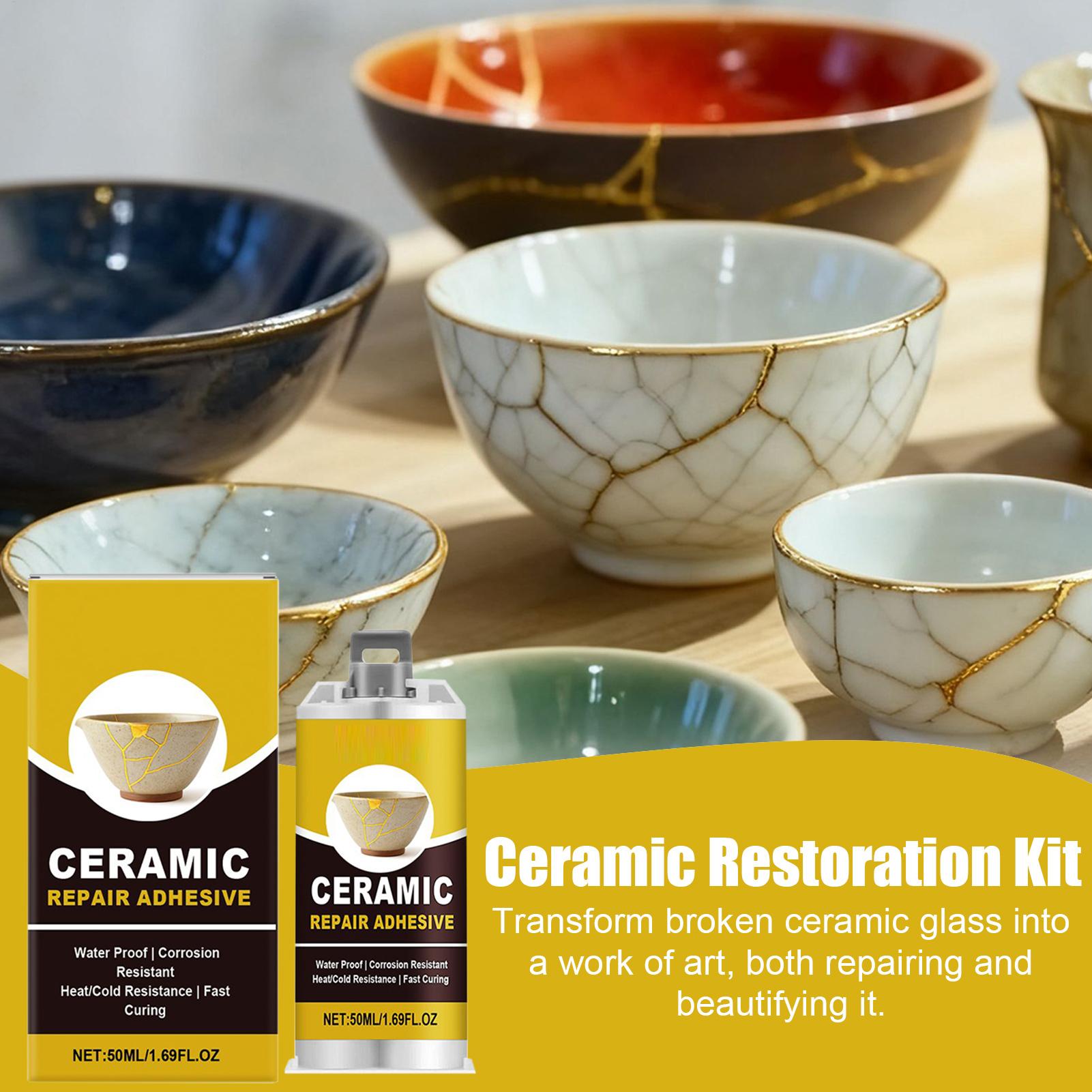Japanese Kintsugi Ceramic Repa - مراجعة Woodworking Japanese وسعره