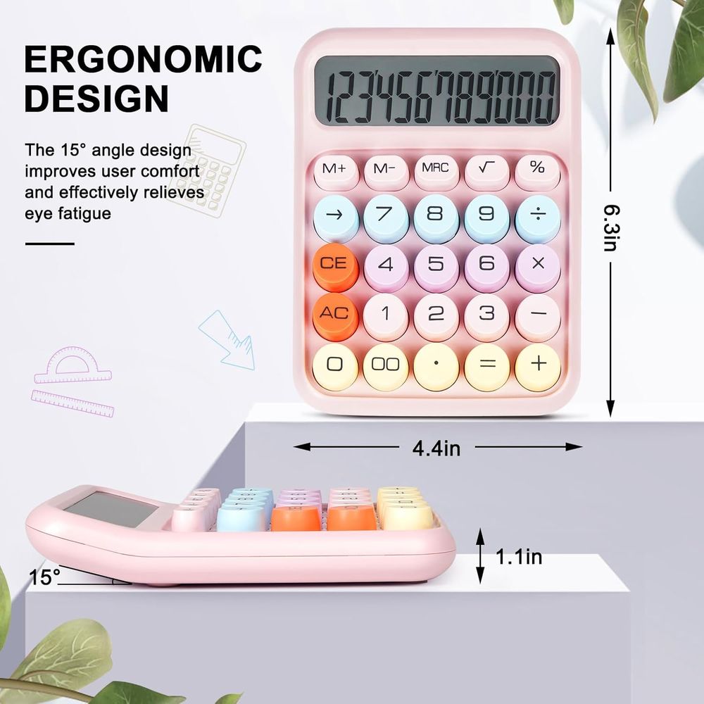 Large LCD Display Pink Desk Ca - مراجعة Woodworking Teacher وسعره