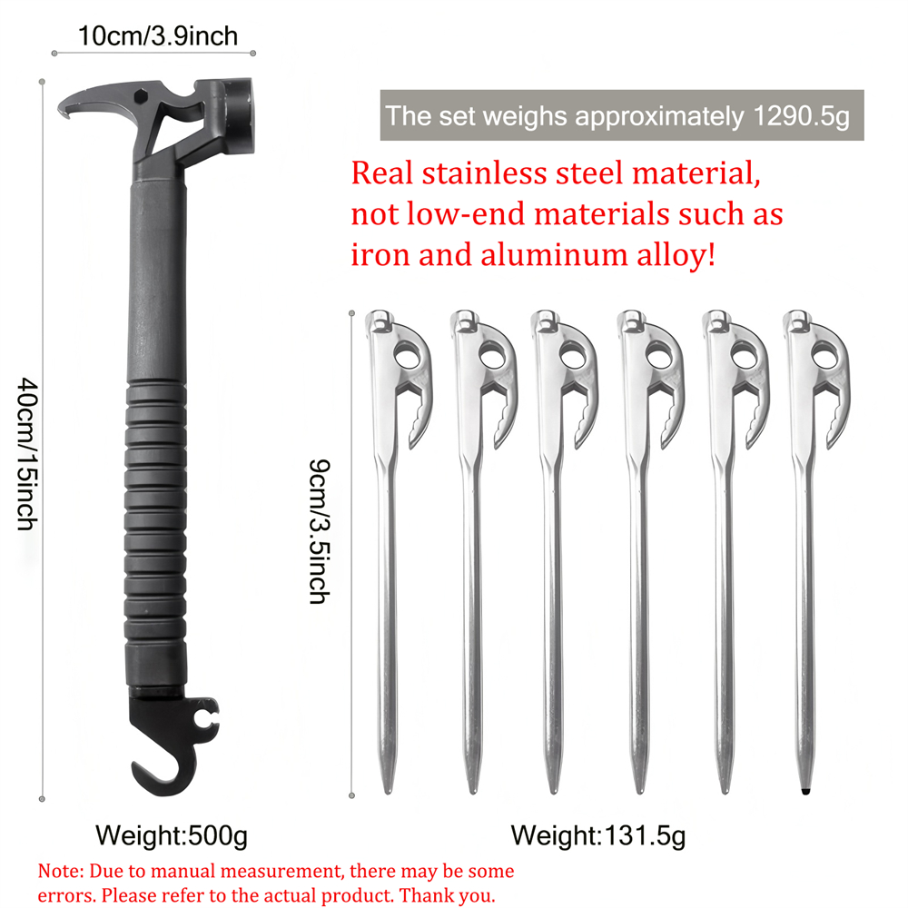 1/6/7PCS, Outdoor Multifunctio - مراجعة Woodworking Hatchet وسعره
