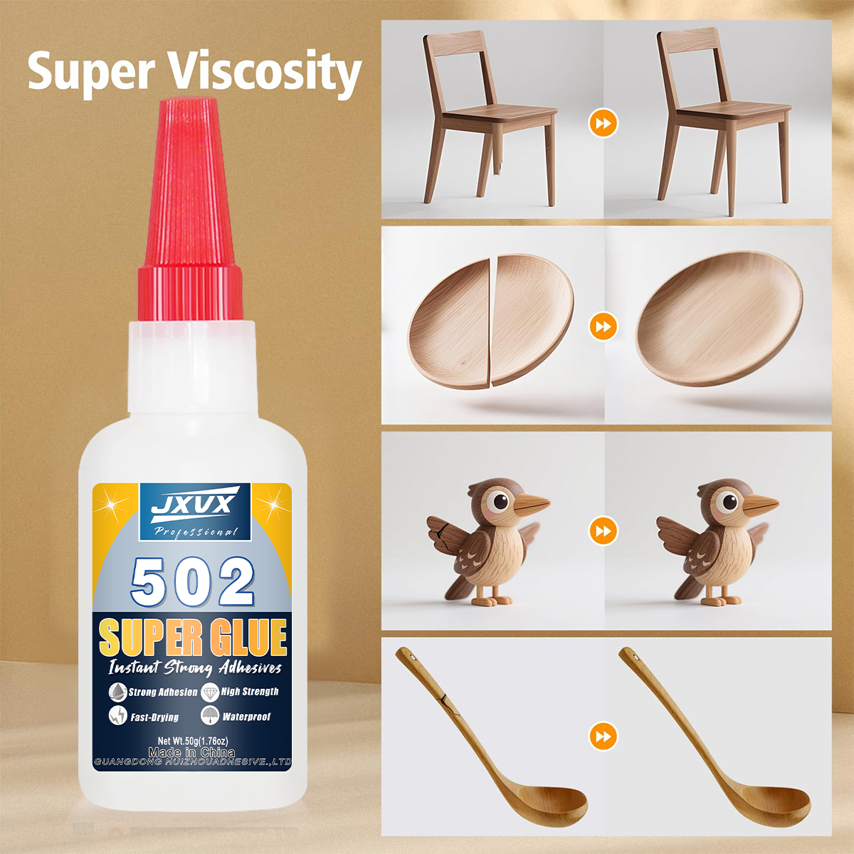 1-3pcs 50g High quality 502Sup - مراجعة Woodworking Quick Glue وسعره