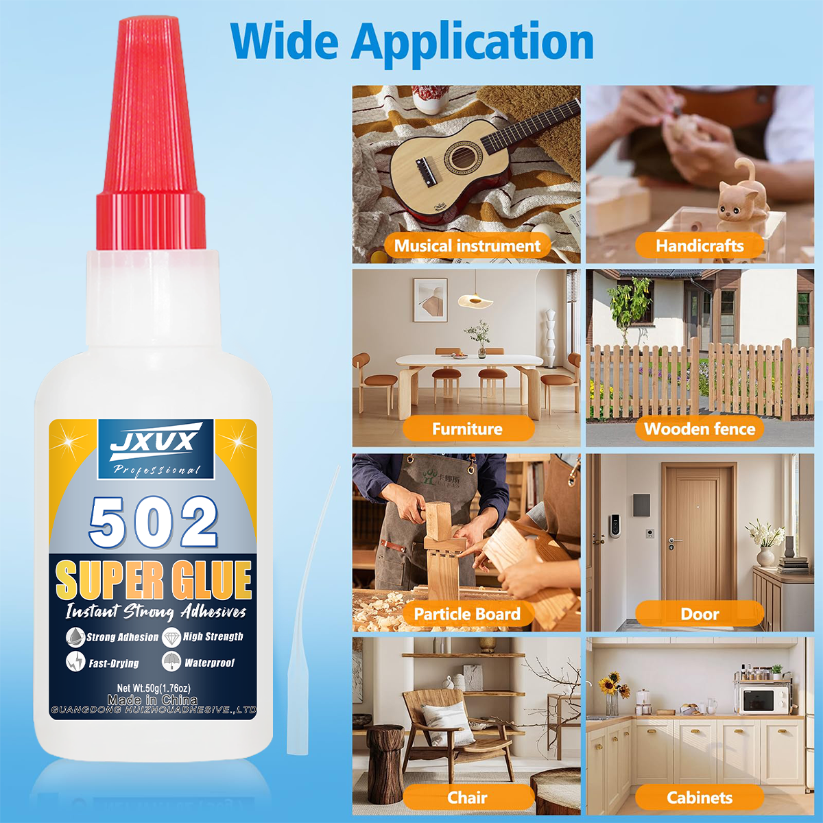 1-3pcs 50g High quality 502Sup - مراجعة Woodworking Quick Glue وسعره