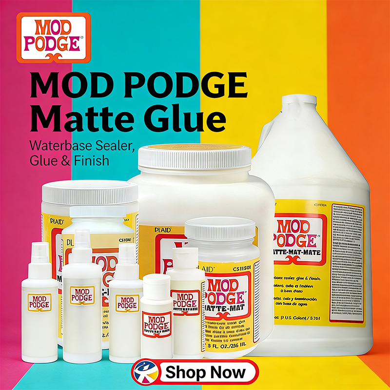 Mod Podge Matte Sealer Glue an - مراجعة Woodworking Quick Glue وسعره
