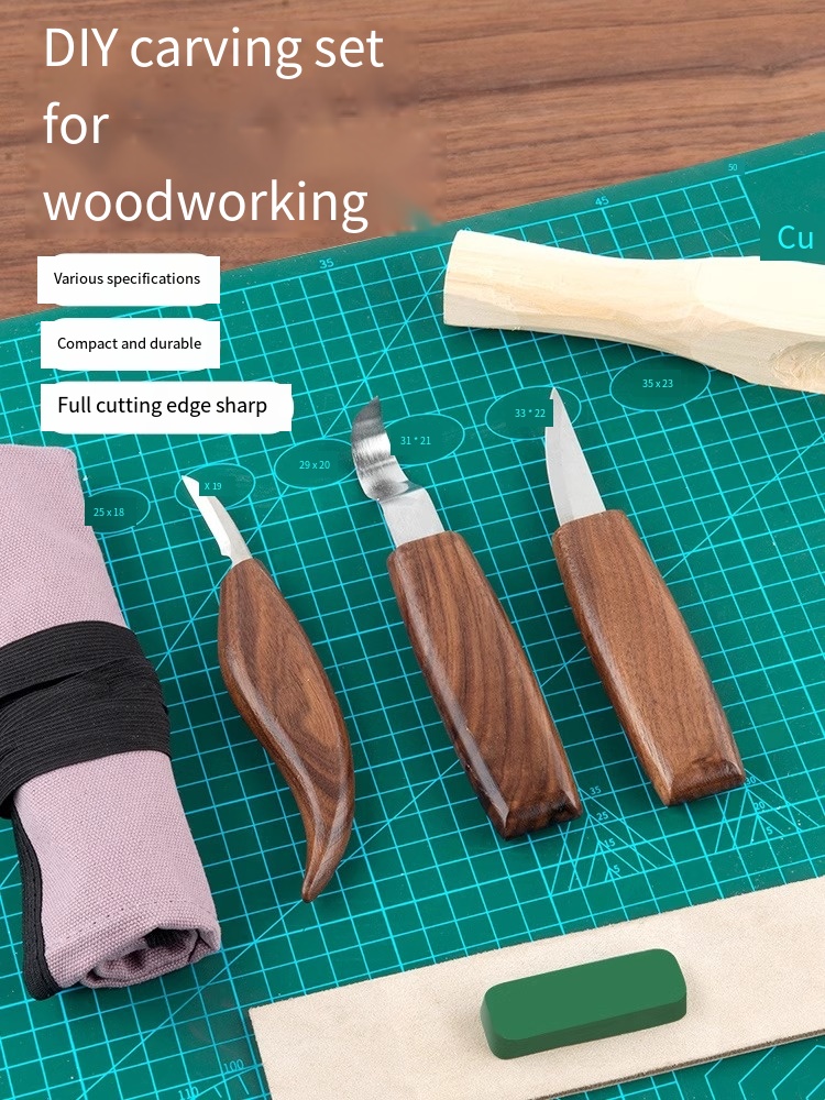 Wood Carving Tools Set Wood Ca - مراجعة Woodworking Kits For Beginners وسعره