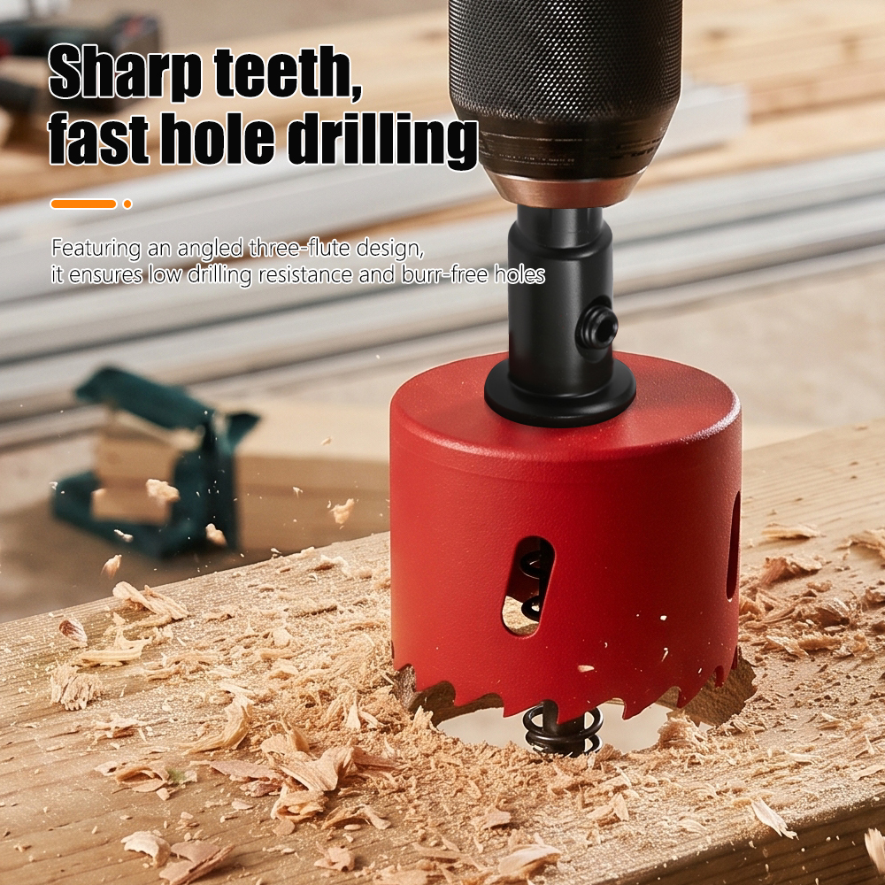 XHYKern M42 Bi Metal Hole Saw  - مراجعة Woodworking Drill وسعره
