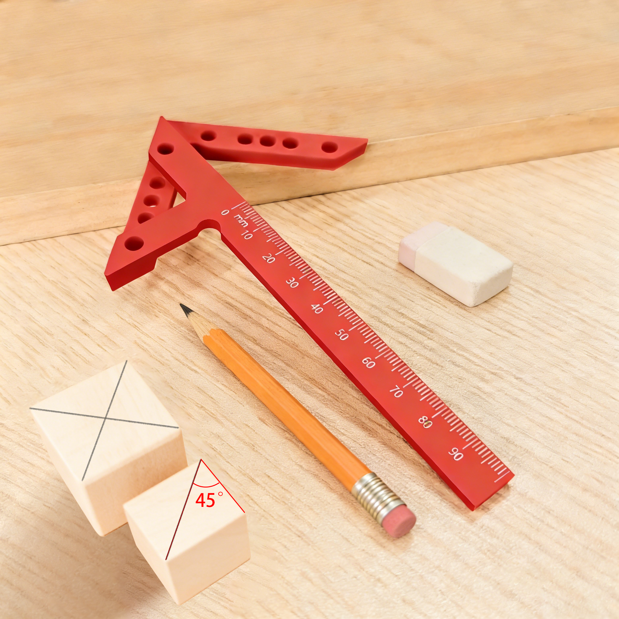 Woodworking Center Line Scribe - مراجعة Woodworking Basic Tools وسعره