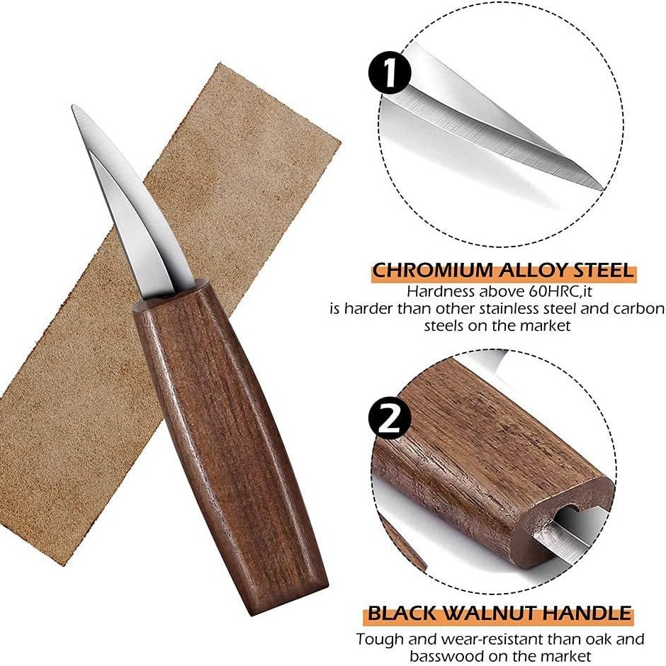 8pcs Wood Carving Kit Wood Car - مراجعة Woodworking Kits For Beginners وسعره