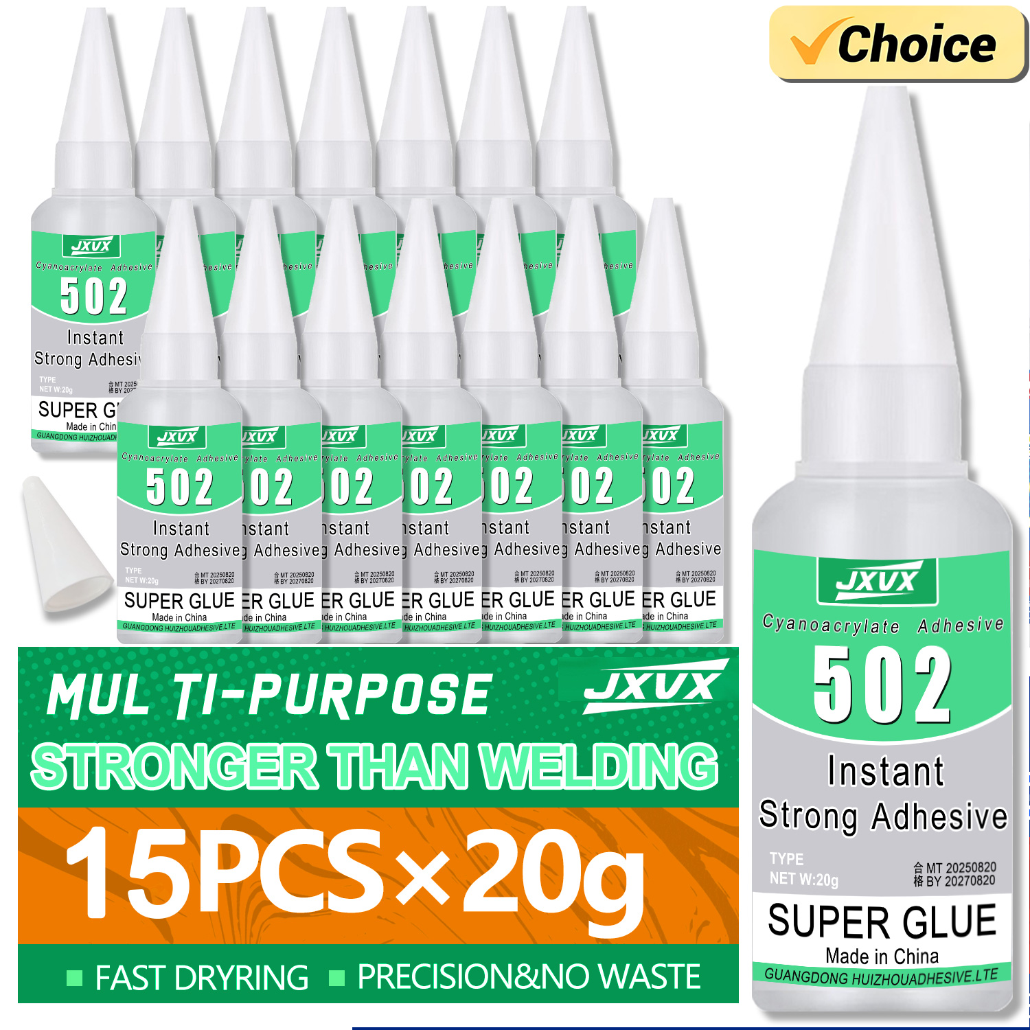 15pcs 502 Super Glue Instant Q - مراجعة Woodworking Quick Glue وسعره