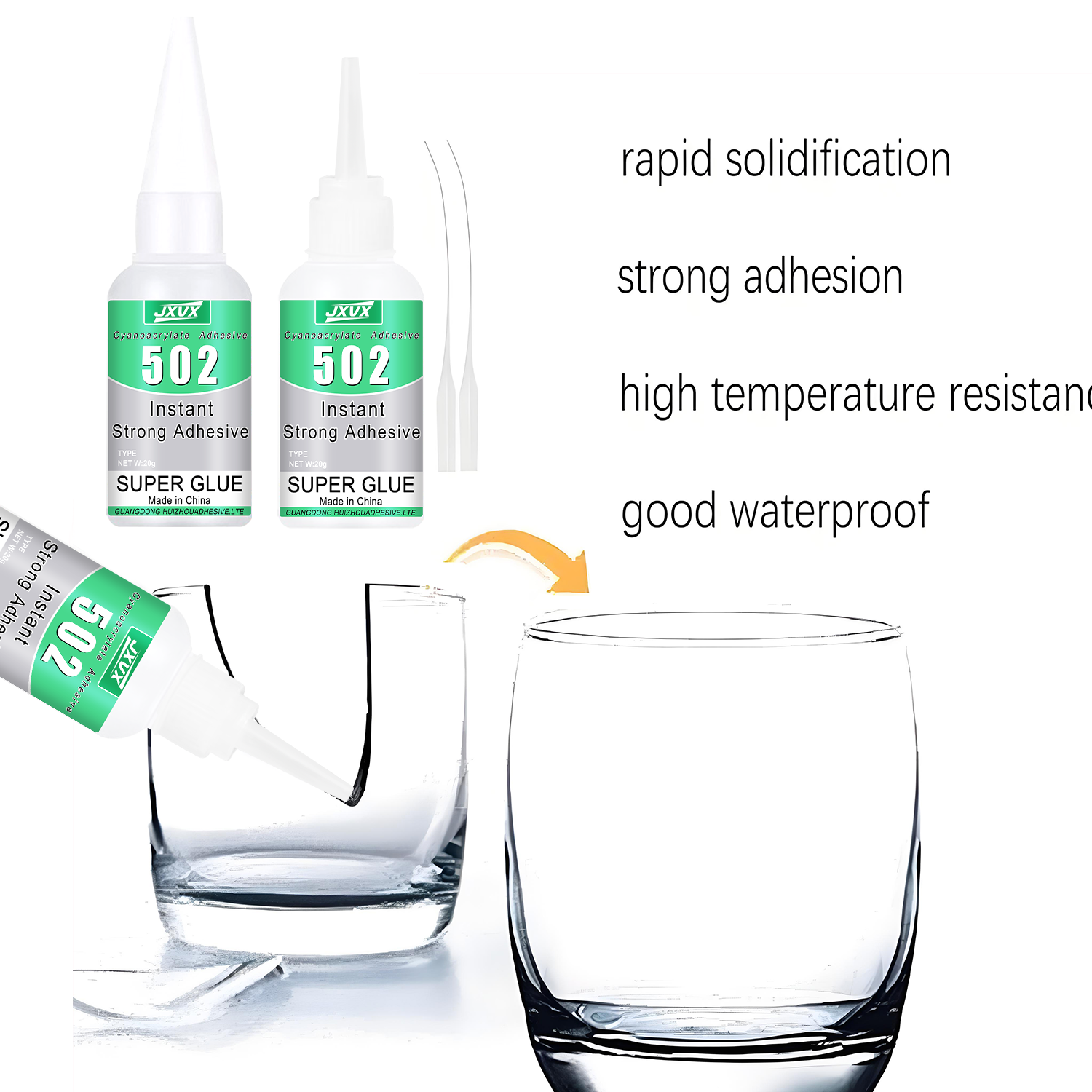 15pcs 502 Super Glue Instant Q - مراجعة Woodworking Quick Glue وسعره