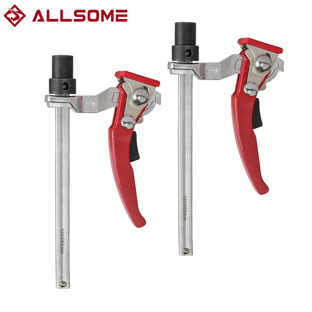 Allsome 2pc MFT Table Workbenc - مراجعة Woodworking Quick Clamps وسعره