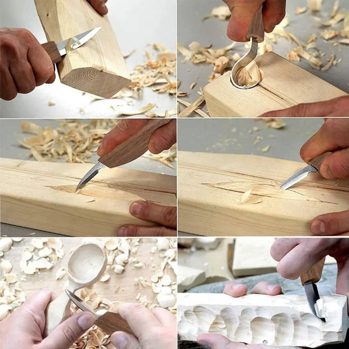 Wood Carving Kit Hand Carving  - مراجعة Woodworking Kits For Beginners وسعره