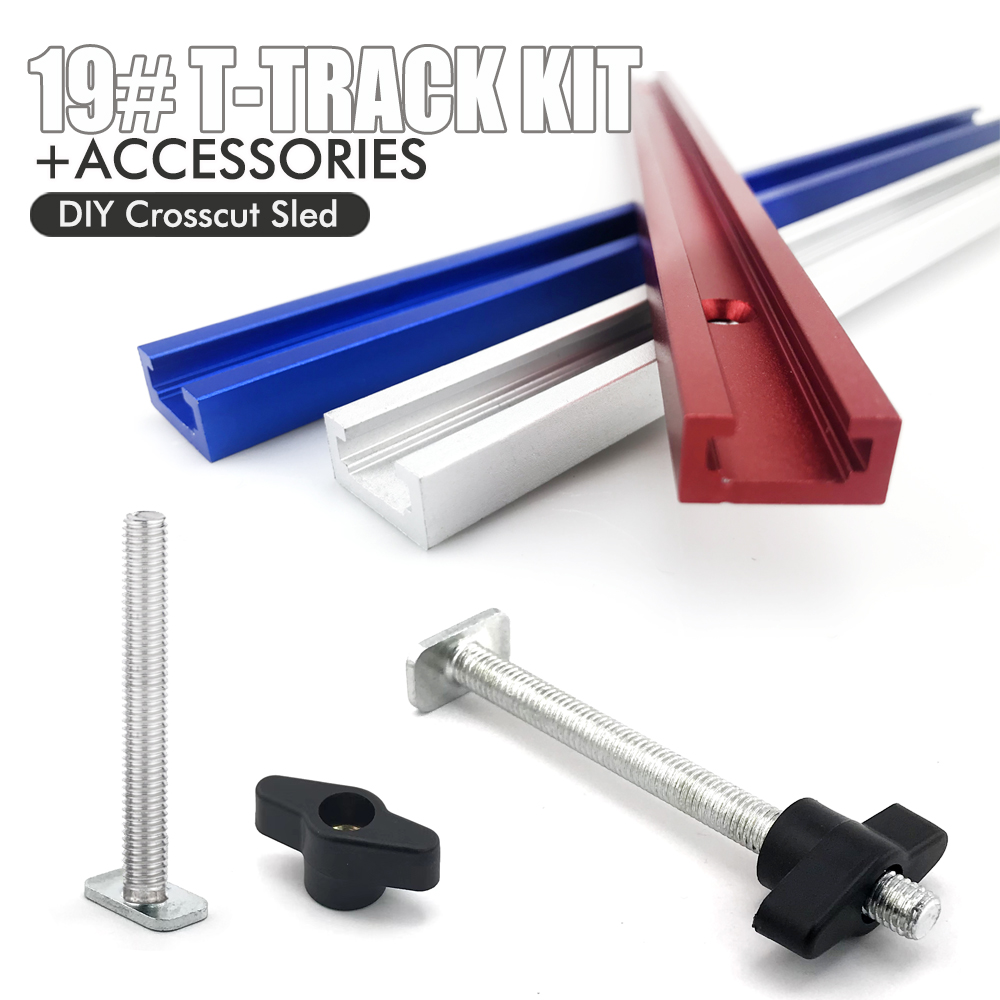 Woodworking 19# T-track Kit an - مراجعة Woodworking Basic Tools وسعره
