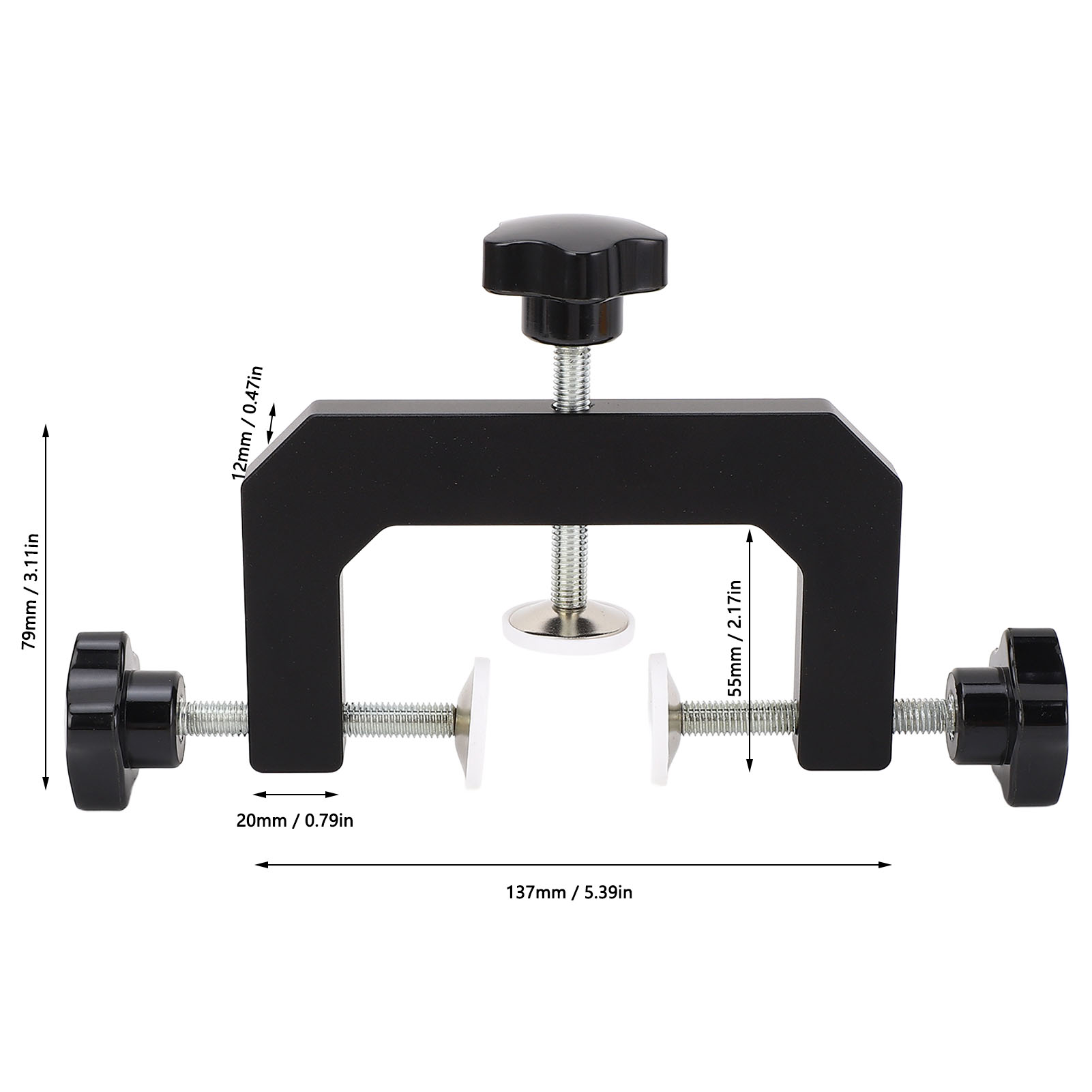 3 Way G Clamp Aluminium Alloy  - مراجعة Woodworking Edge وسعره