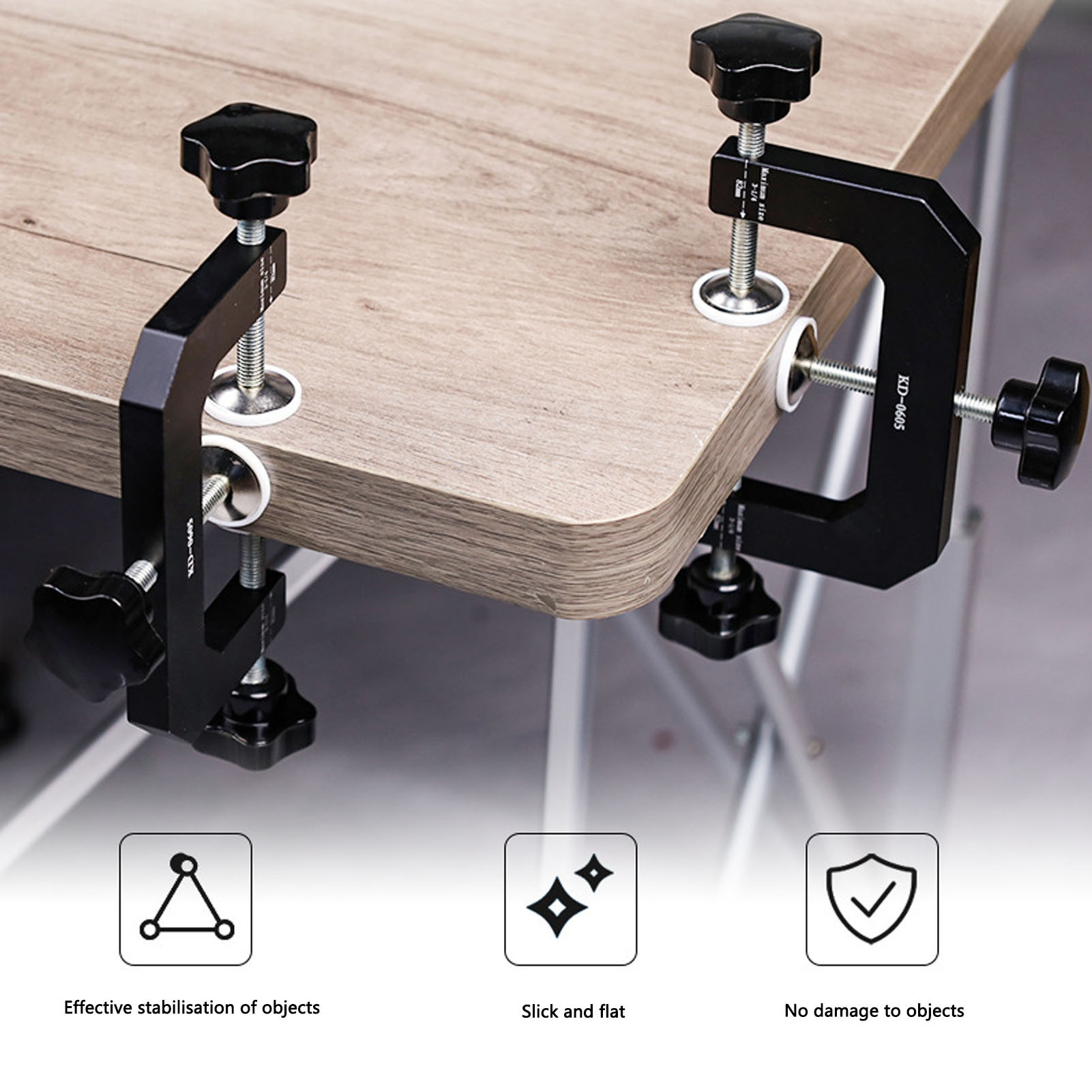 3 Way G Clamp Aluminium Alloy  - مراجعة Woodworking Edge وسعره