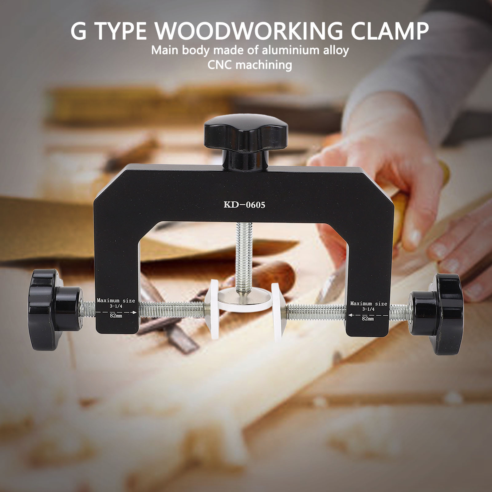 3 Way G Clamp Aluminium Alloy  - مراجعة Woodworking Edge وسعره