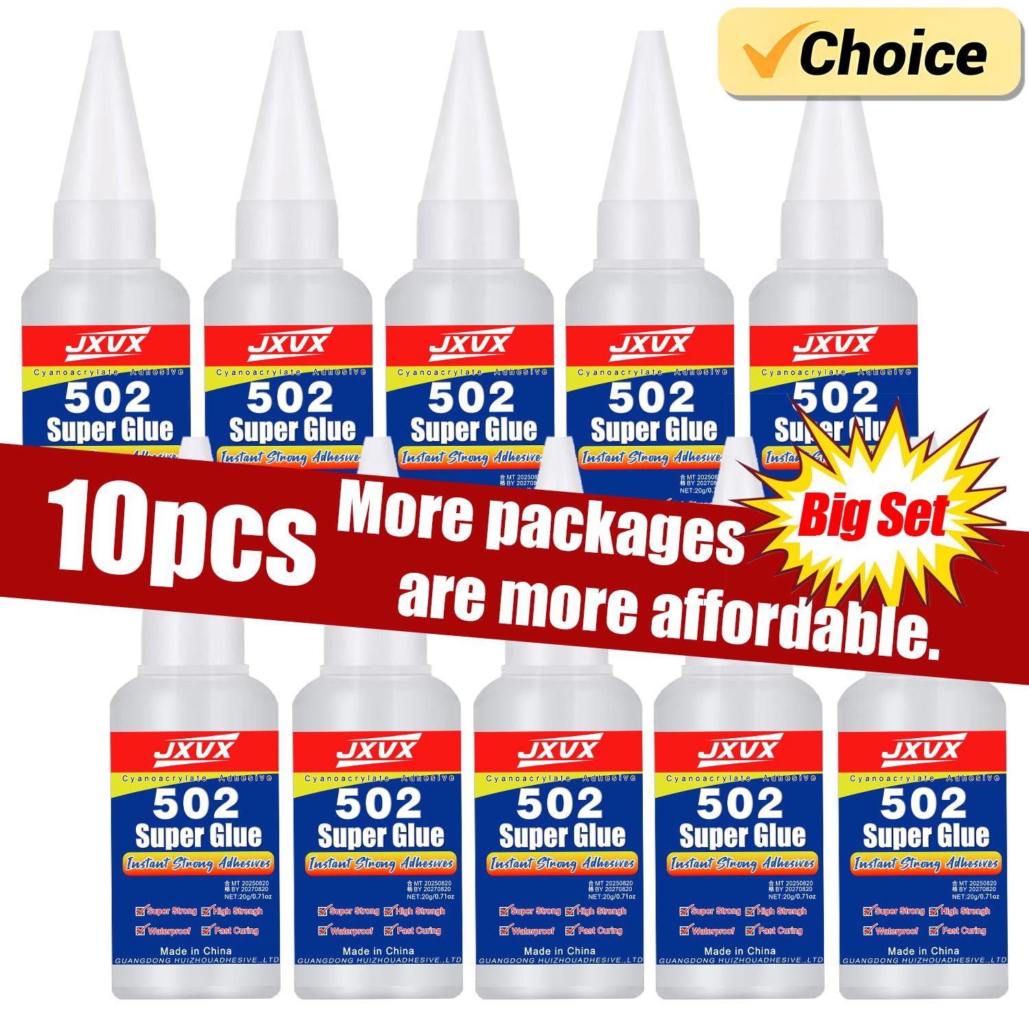 5-10pcs 502 Super Glue Instant - مراجعة Woodworking Quick Glue وسعره