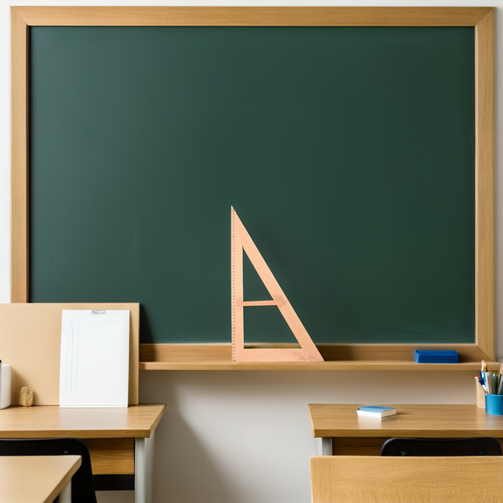 2Pcs Wooden Measuring Ruler 50 - مراجعة Woodworking Teacher وسعره