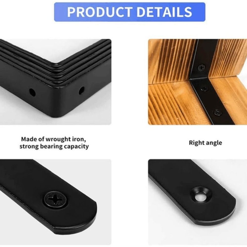 4Pcs Black Furniture Anchors F - مراجعة Woodworking Hatchet وسعره