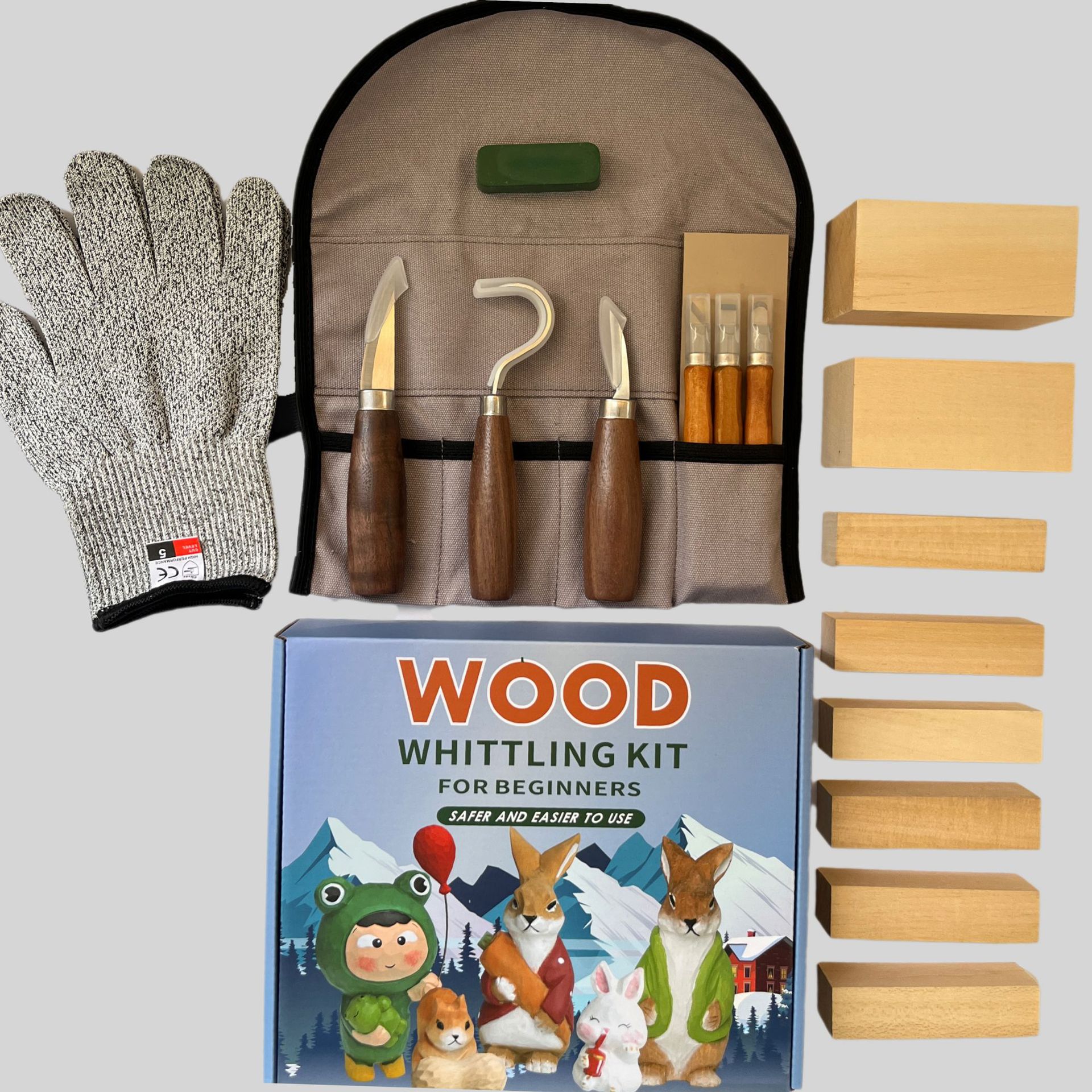 Carving Knife Gift Box Set 21- - مراجعة Woodworking Gifts وسعره