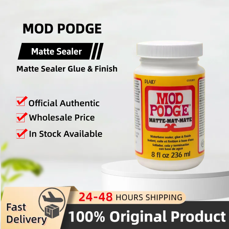 Mod Podge Matte Sealer Glue an - مراجعة Woodworking Quick Glue وسعره