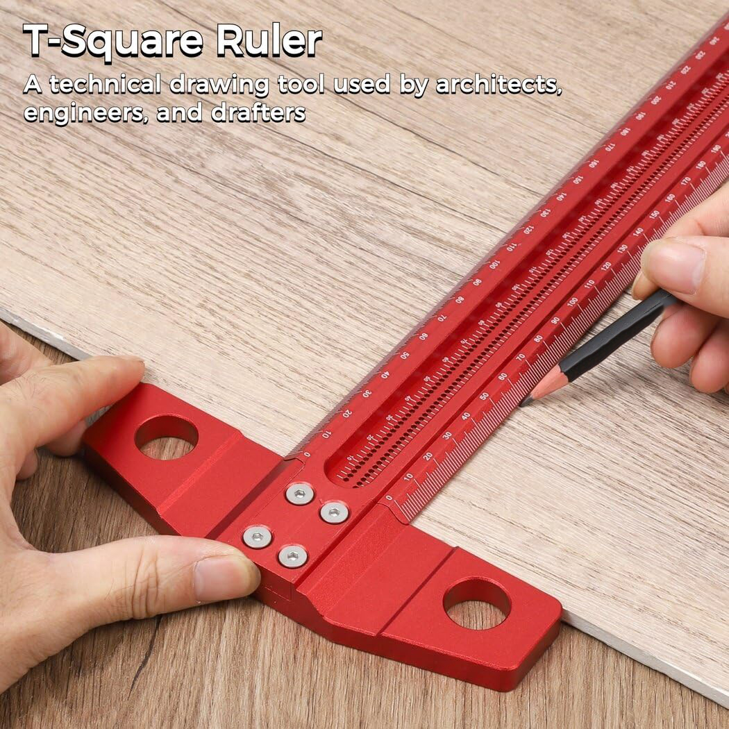 60-500MM Precision Marking T-R - مراجعة Woodworking Basic Tools وسعره