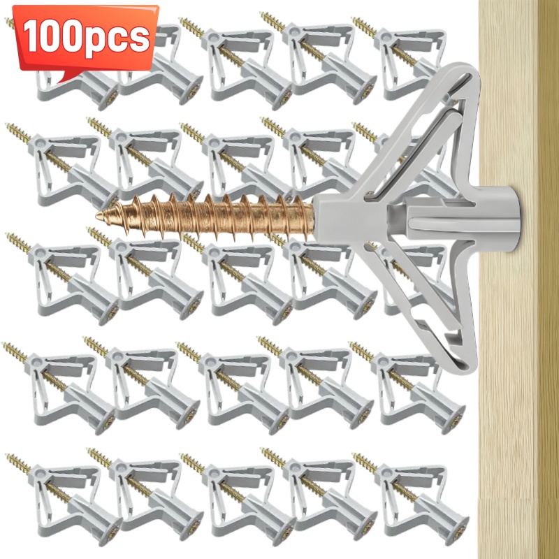 100PCS Plasterboard Expansion  - مراجعة Woodworking Hatchet وسعره