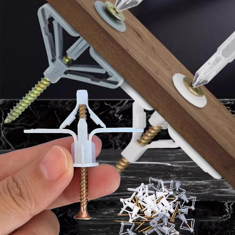 100PCS Plasterboard Expansion  - مراجعة Woodworking Hatchet وسعره
