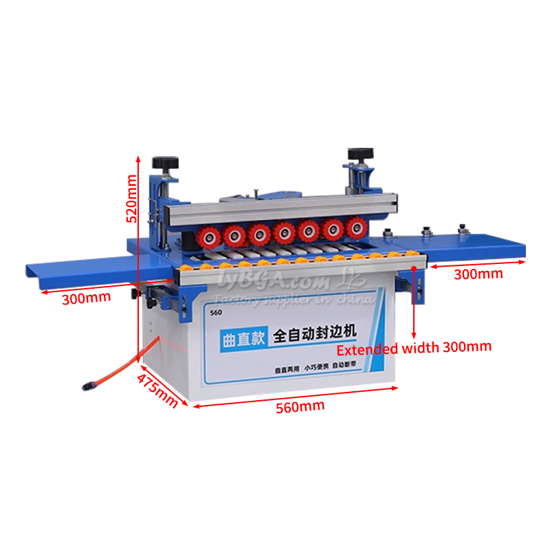 LY-560 1200W Curved and Straig - مراجعة Woodworking Edge وسعره