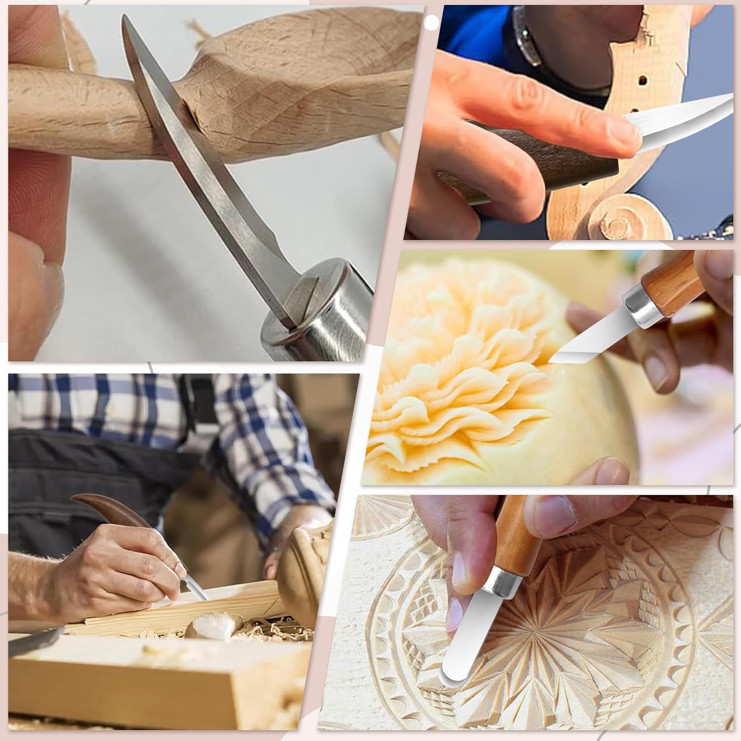 Wood Carving Beginner Kit with - مراجعة Woodworking Kits For Beginners وسعره