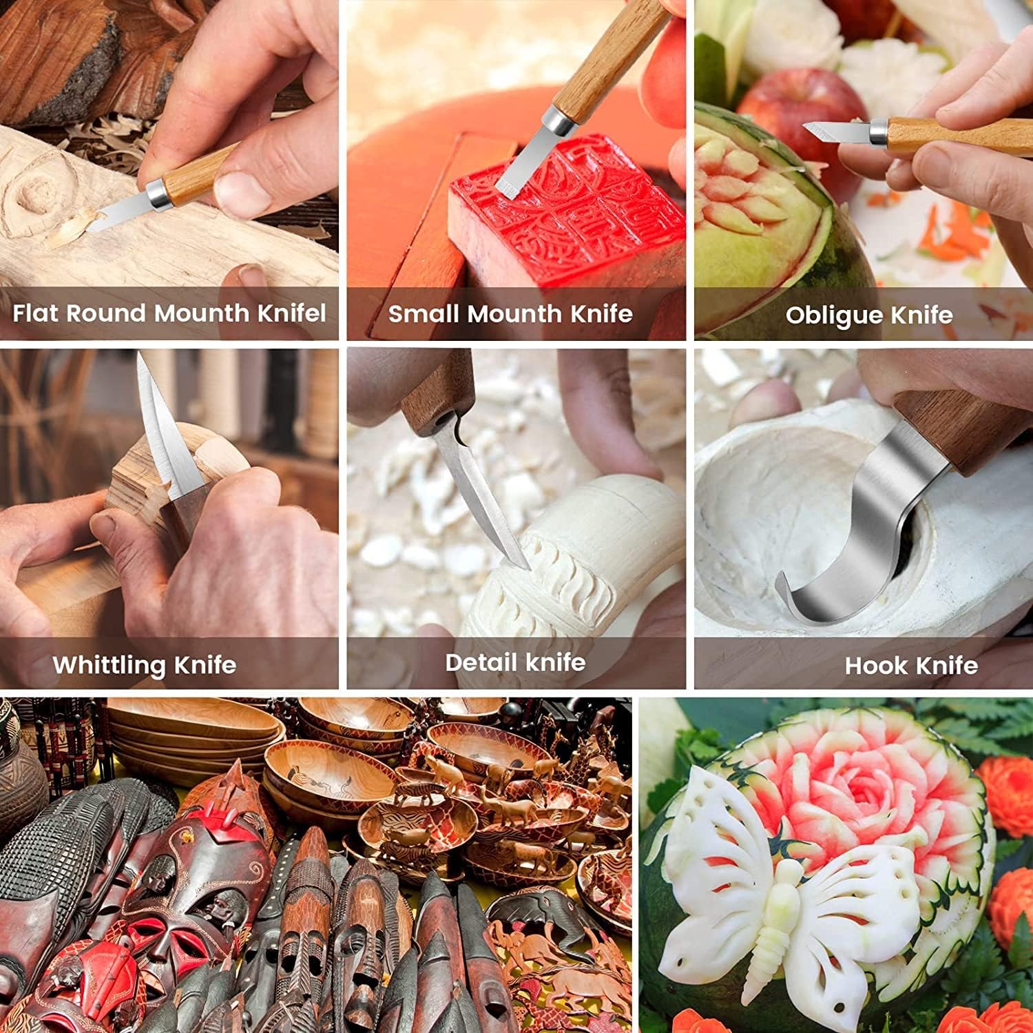 Wood Carving Beginner Kit with - مراجعة Woodworking Kits For Beginners وسعره