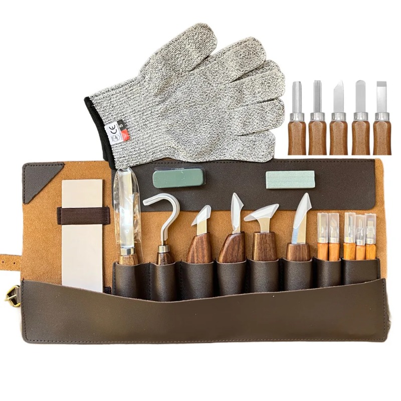 Wood Carving Kit Wood Tools Ha - مراجعة Woodworking Kits For Beginners وسعره