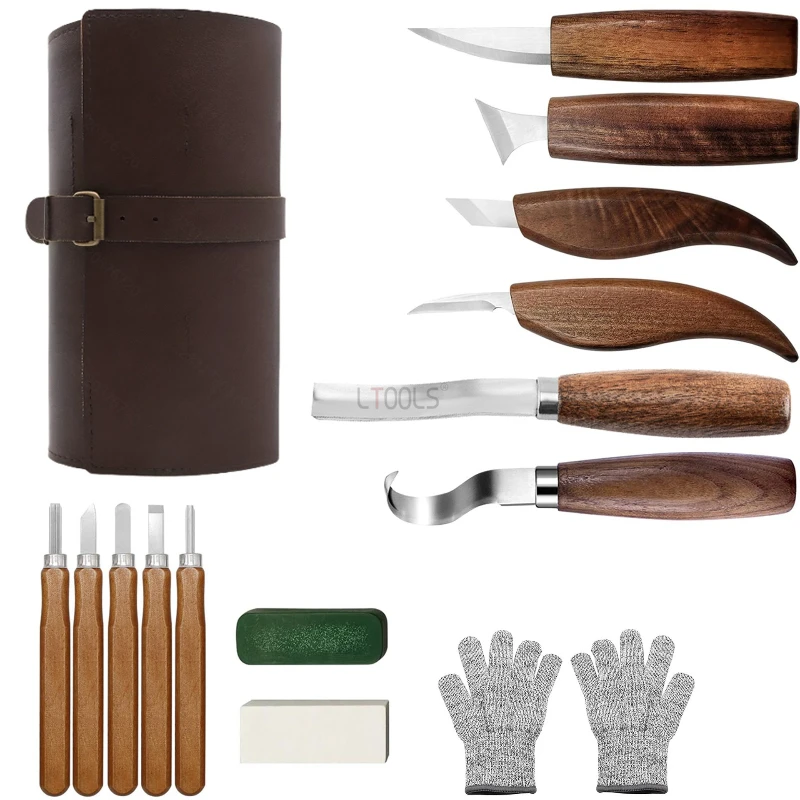 Wood Carving Kit Wood Tools Ha - مراجعة Woodworking Kits For Beginners وسعره