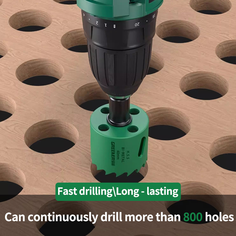 19-127mm Hole Saw Cutting Set  - مراجعة Woodworking Drill وسعره