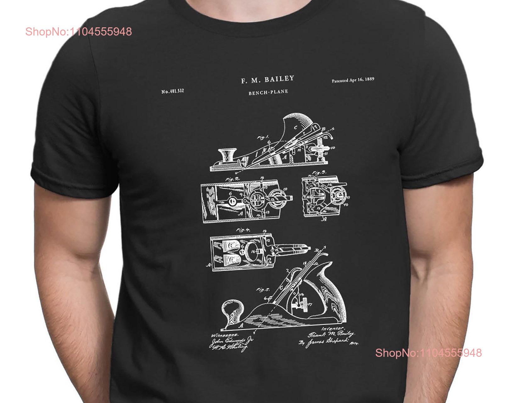 Bench Plane Carpentry T Shirt  - مراجعة Woodworking Teacher وسعره