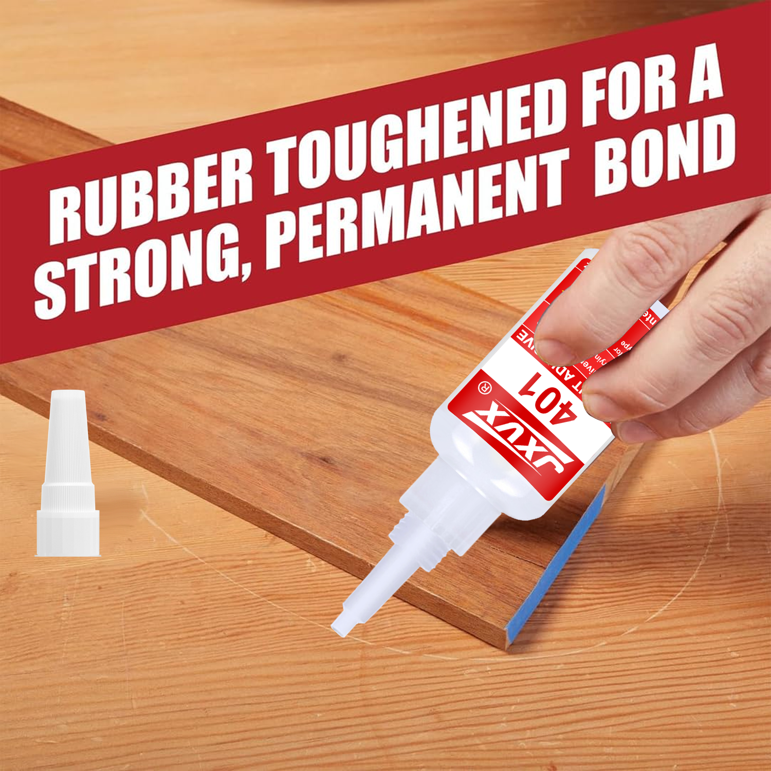 JXVX Instant Bond High CA Supe - مراجعة Woodworking Quick Glue وسعره