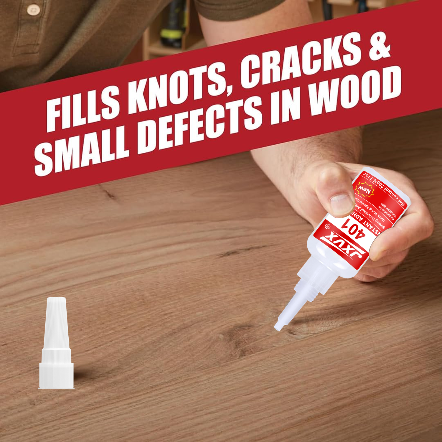 JXVX Instant Bond High CA Supe - مراجعة Woodworking Quick Glue وسعره